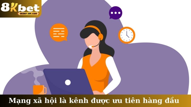 Mạng xã hội là kênh được ưu tiên hàng đầu