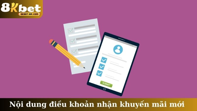 Nội dung điều khoản nhận khuyến mãi mới nhất