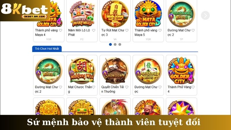 Sứ mệnh bảo vệ thành viên tuyệt đối